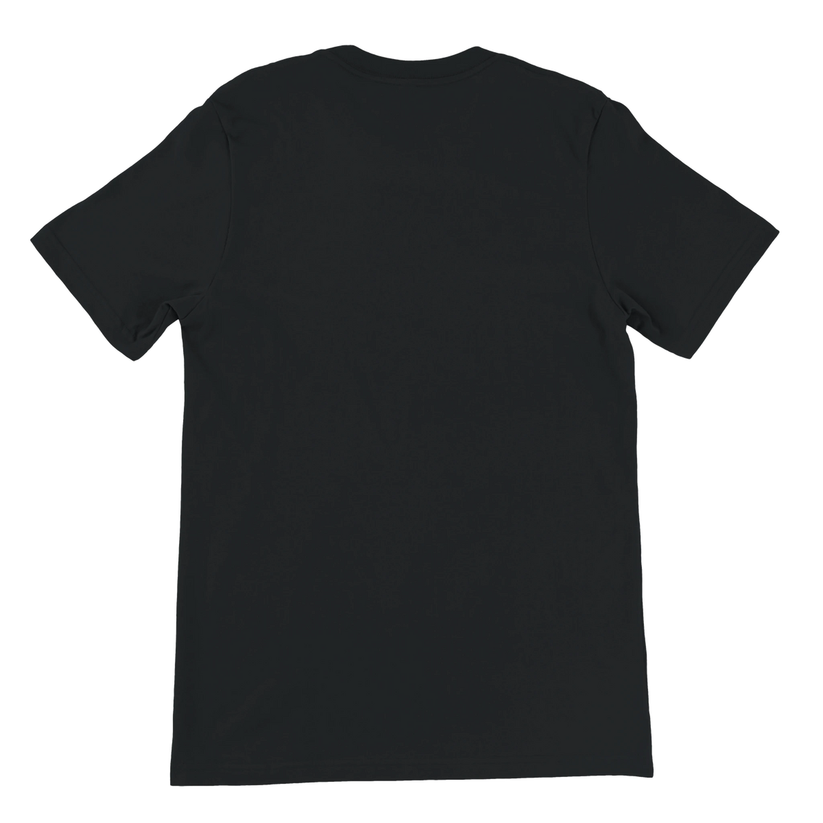 ENTER THE FLAMES Eternal Flames unisex T-shirt mockup showing the large front print and Faith Fire Resurrection design