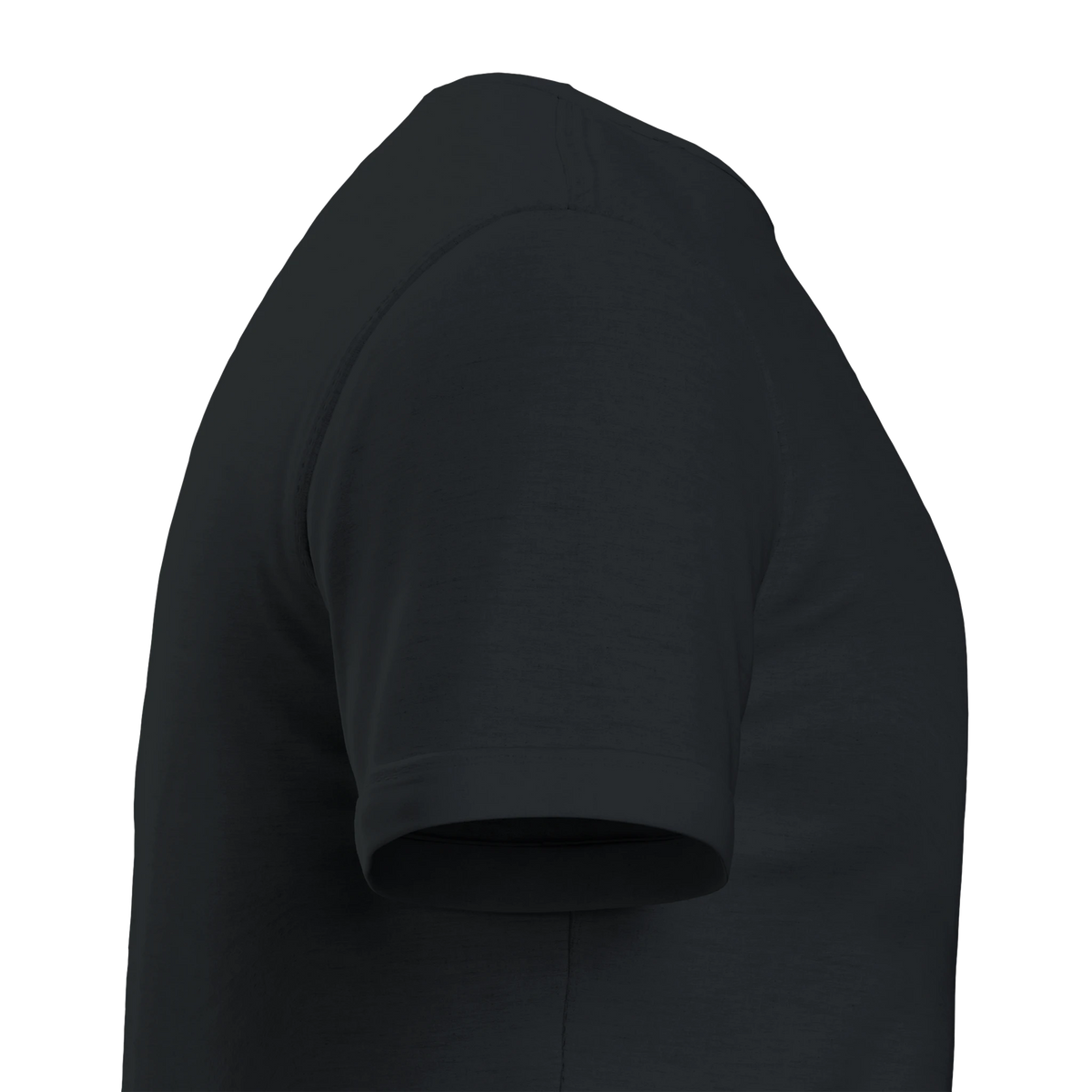 ENTER THE FLAMES Eternal Flames dark graphic T-shirt mockup featuring gothic typography, hooded figure and QR code