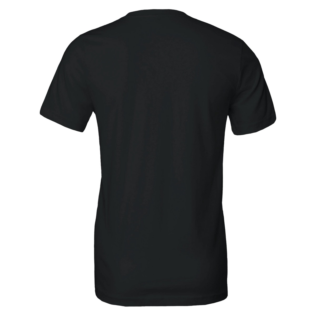 ENTER THE FLAMES Eternal Flames premium unisex T-shirt mockup with dark heavy-music streetwear design